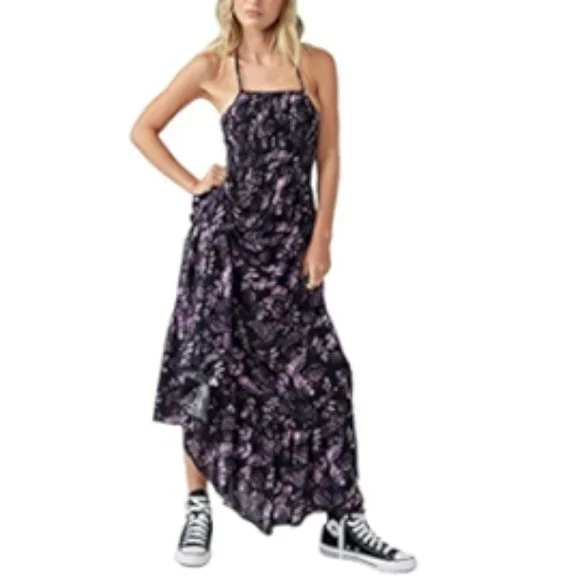 lioness practical magic maxi dress LIONESS 1999 Maxi Dress Navy– Selfie Leslie